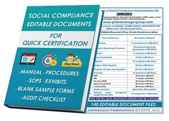 SEDEX Certification Consultant - Ahmedabad