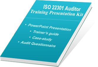 ISO 22301 Auditor Training PPT  - Ahmedabad
