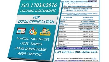 ISO 17034 Documents - Ahmedabad