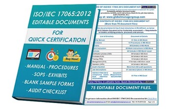 ISO 17065 Documents - Ahmedabad