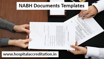 NABH Documents Templates for Hospital Accreditation  - Ahmedabad