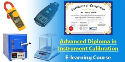 Advance Diploma in Instrument Calibration Course Online - Ahmedabad