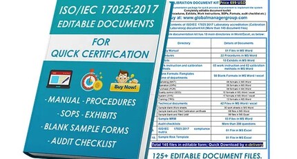 ISO 17025 Certification Consultant