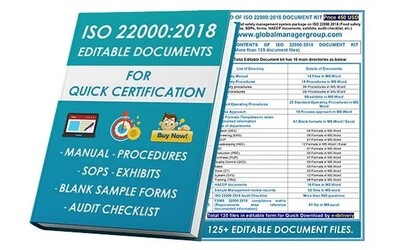 ISO 22000 Consultant in India - Ahmedabad
