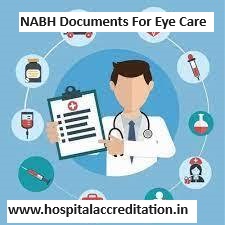 NABH Documents for Eye Care Organization - Ahmedabad