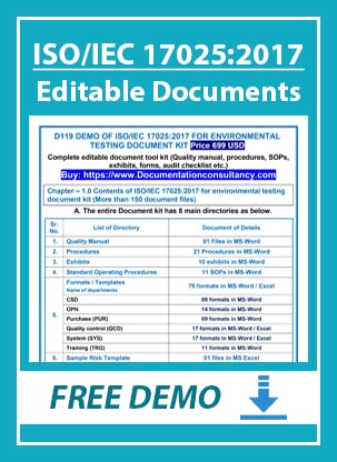 ISO 17025 Documents - Ahmedabad
