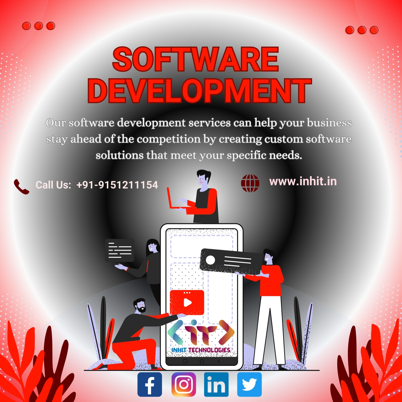 Software Development Company in Lucknow | InHit Technologies - Lucknow