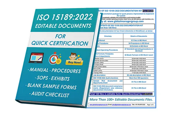 ISO 15189 Accreditation Documents - Ahmedabad