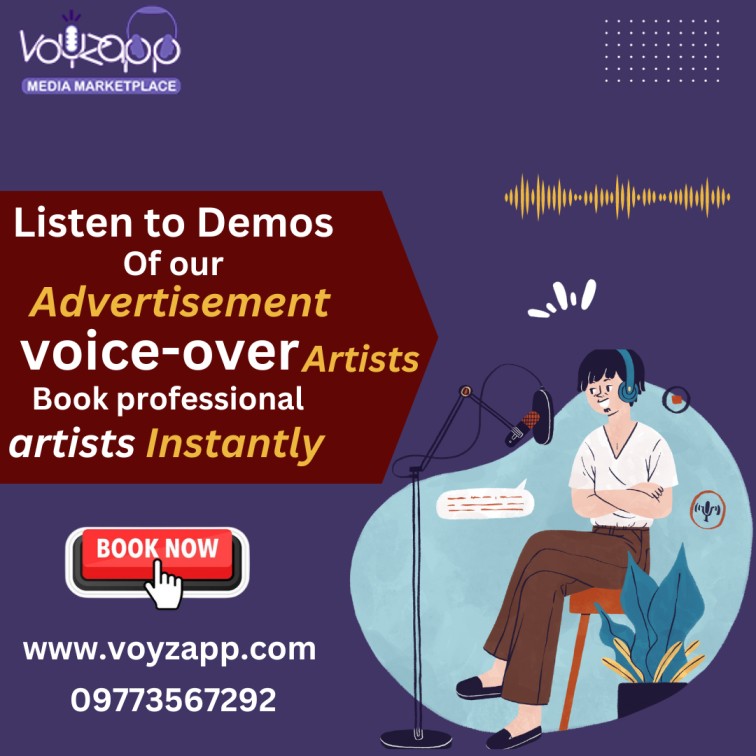 Professional Voice Over Actor | Voice Over Marketplace in India - Noida