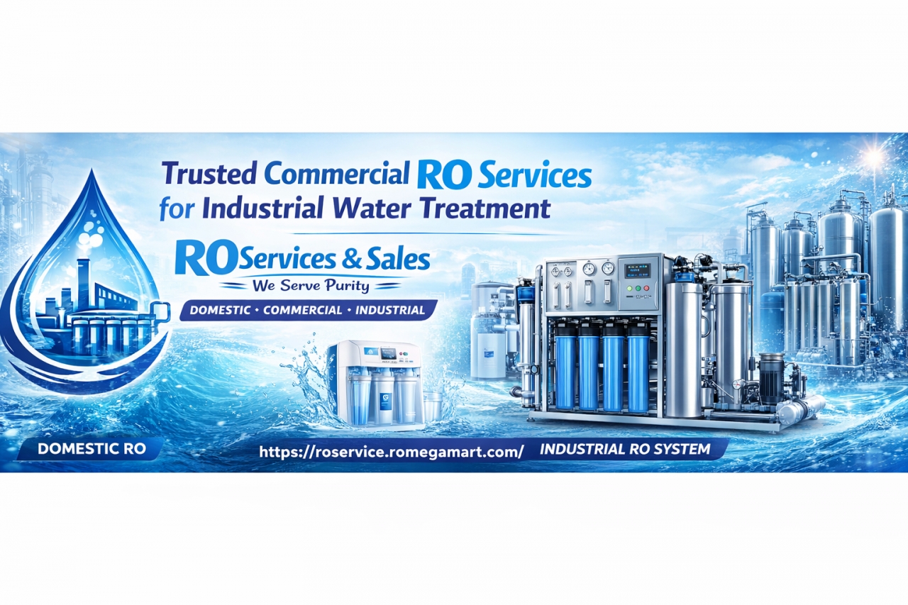 Trusted Commercial RO Services for Industrial Water Treatment - Gurgaon