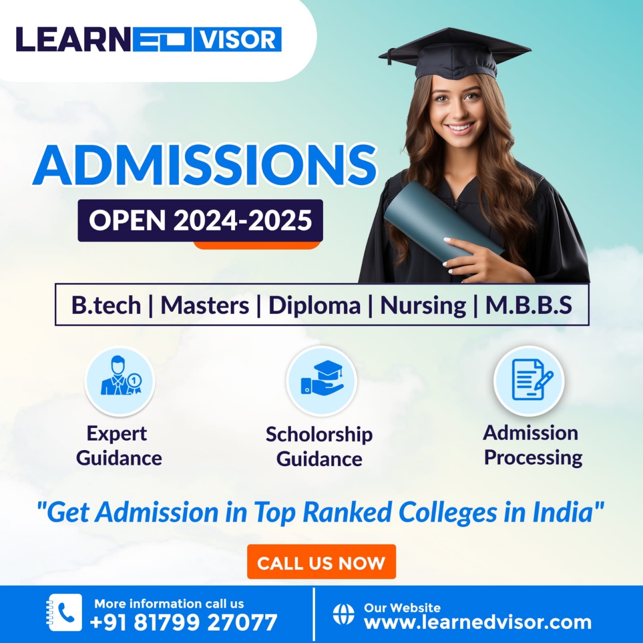 Get admission in preferred colleges  || EDUCTIONAL CONSULTANCY || LearnEdvisor - Hyderabad