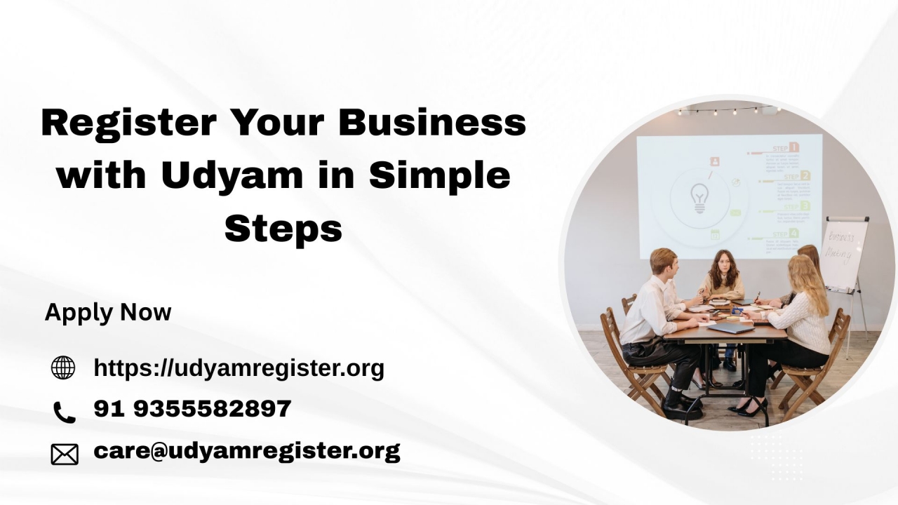 Register Your Business with Udyam in Simple Steps - Noida