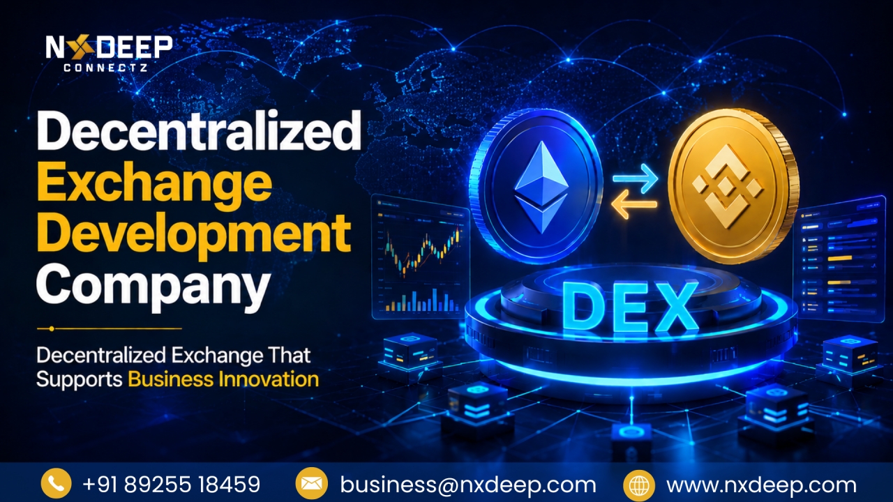 Smart Decentralized Exchange Development for Secure Crypto Markets - Bangalore