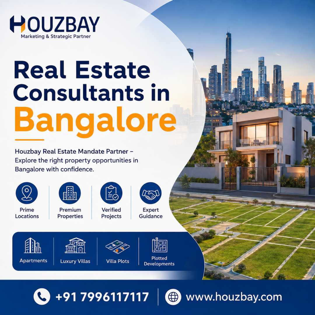 Houzbay Real Estate Mandate Partner | Real Estate Consultants in Bangalore - Bangalore