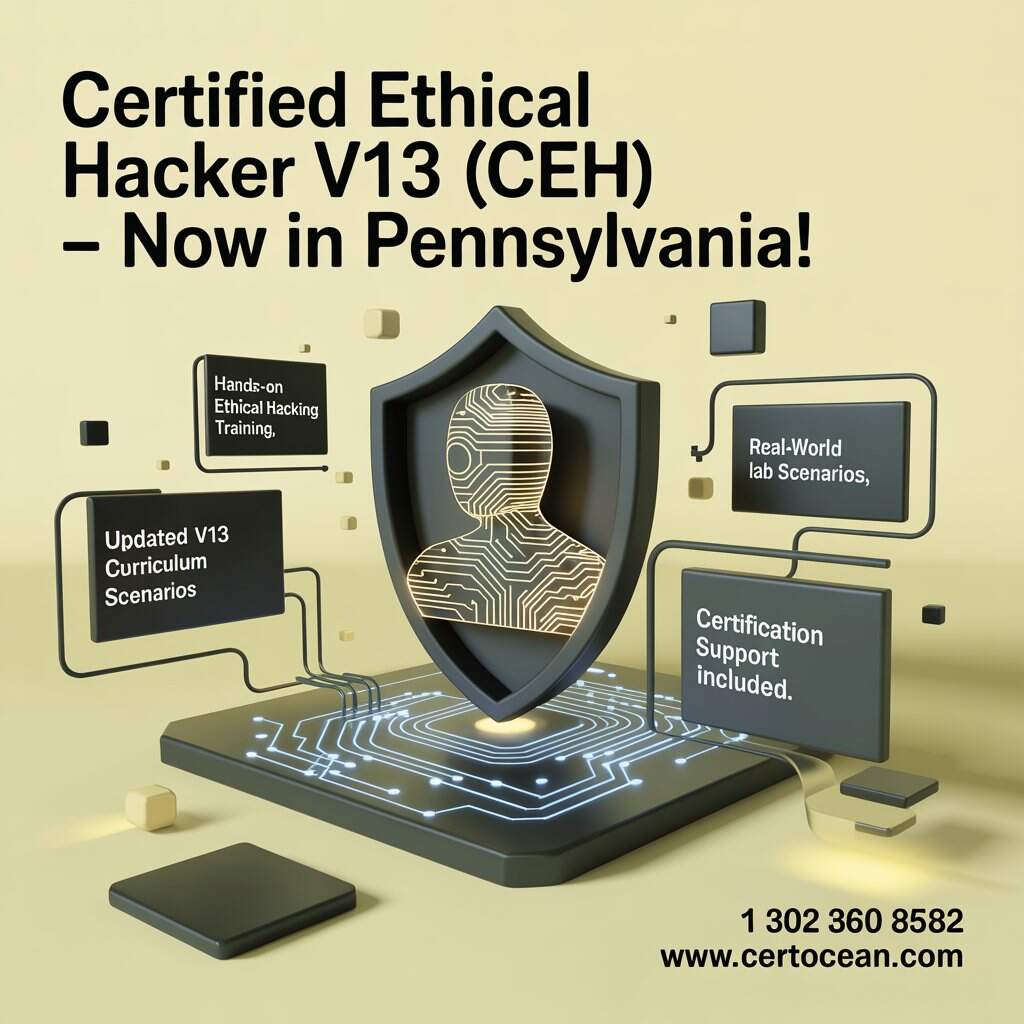 Get Certified Ethical Hacker V13 (CEH) Certification in Pennsylvania - Surat