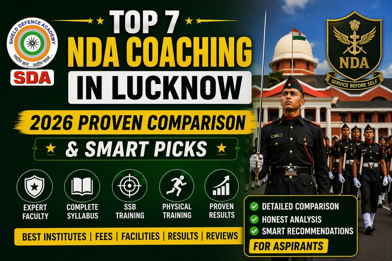 Top 7 NDA Coaching in Lucknow 2026 Proven Comparison & Smart Picks - Lucknow