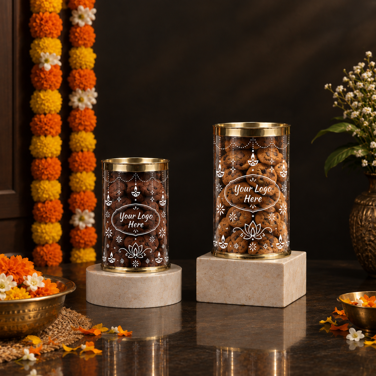 Custom Printed Clear Tins Jars: Discover Ezeepack’s New Collection for Creative Packaging, Festive Hampers & Brand Promotion - Noida