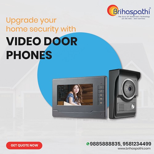 Get the Best video door phone system dealer for secure entry solutions with Brihaspathi Technologies - Hyderabad