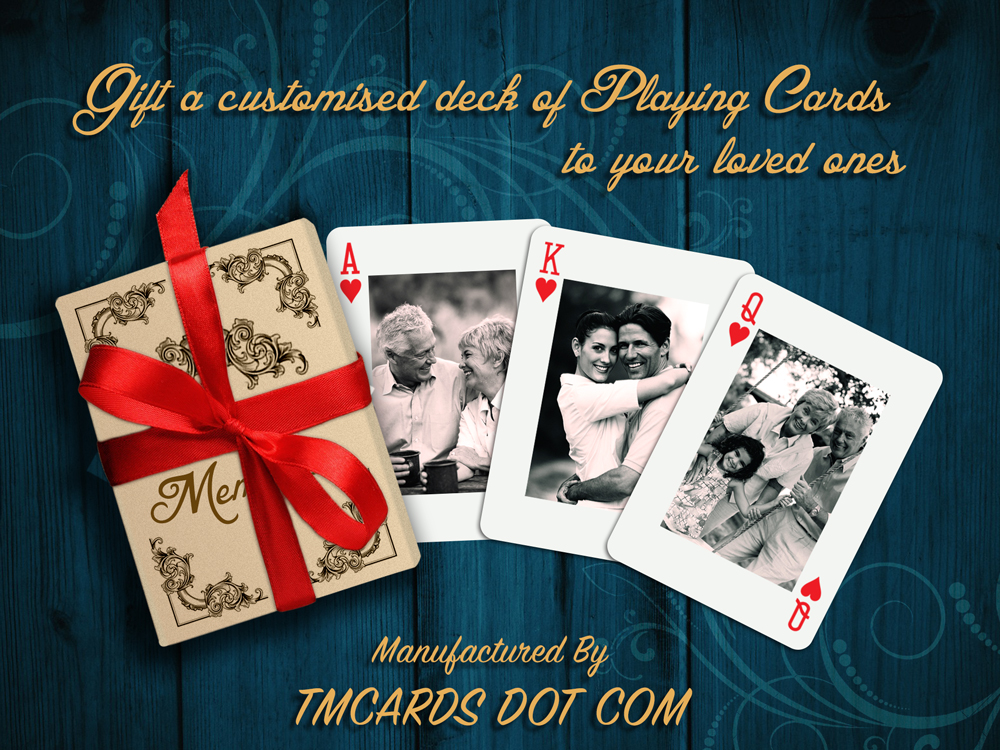 Custom playing cards manufacturer and suppiier - Mumbai