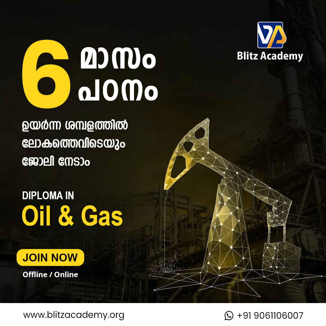 Oil and gas courses in Kochi, Kerala | Blitz Academy - Kochi