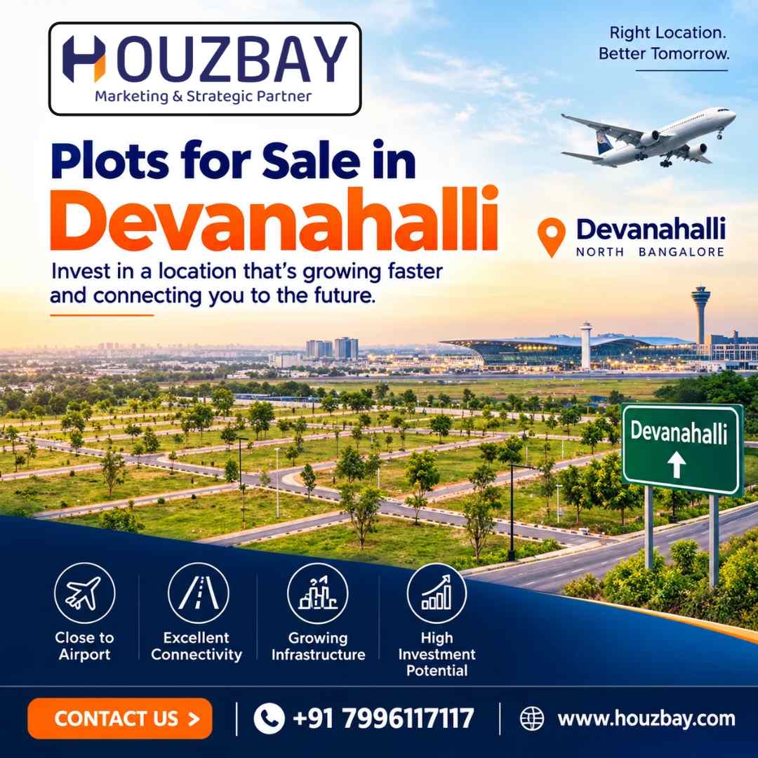 Plots for sale in Devanahalli | Houzbay Real Estate Mandate Partner  - Bangalore