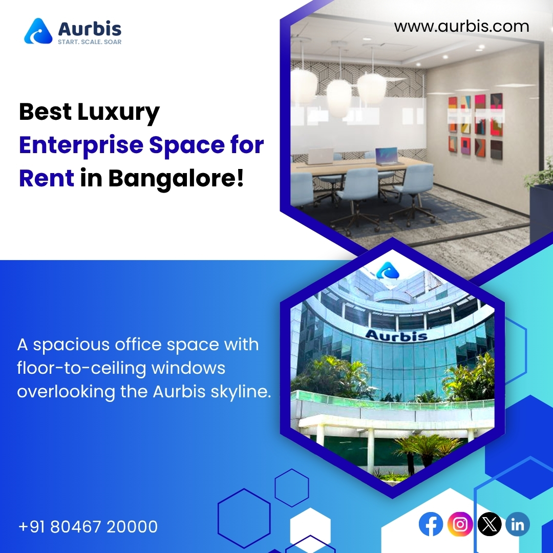 Best Shared Office Space in Bangalore - Aurbis - Bangalore