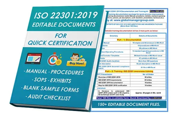 ISO 22301 Consultant in India for BCMS - Ahmedabad ISO 22301 Consultant in India for BCMS - Ahmedabad