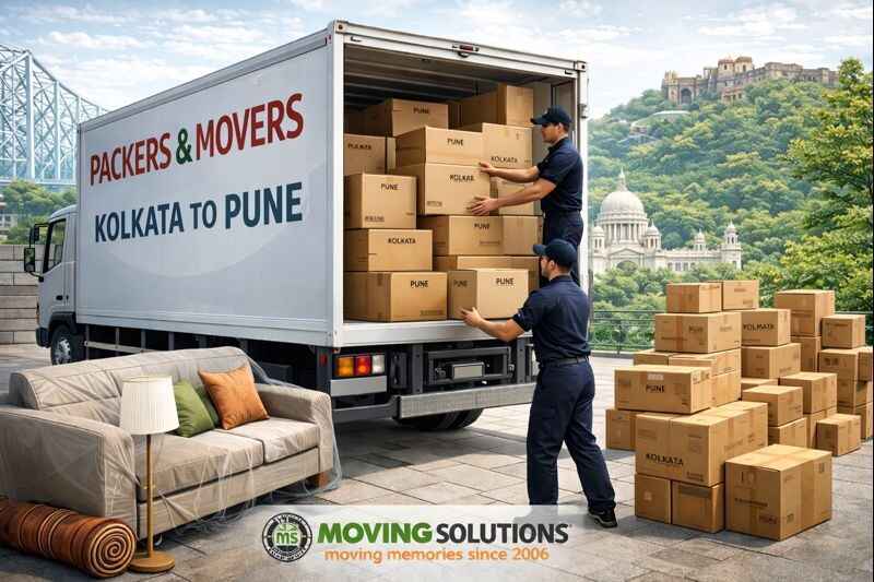Packers and Movers Kolkata to Pune – Intercity Moving Information - Delhi