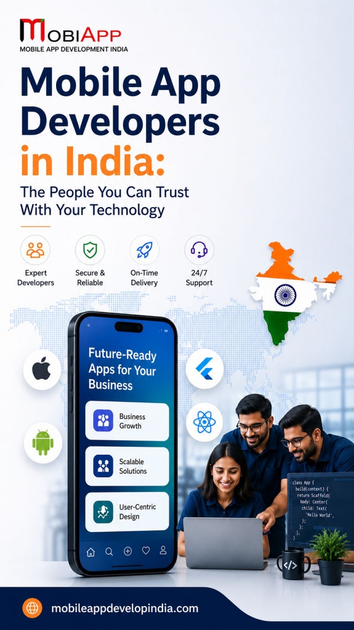 Hire Mobile App Developers in India for Your Next Project - Noida