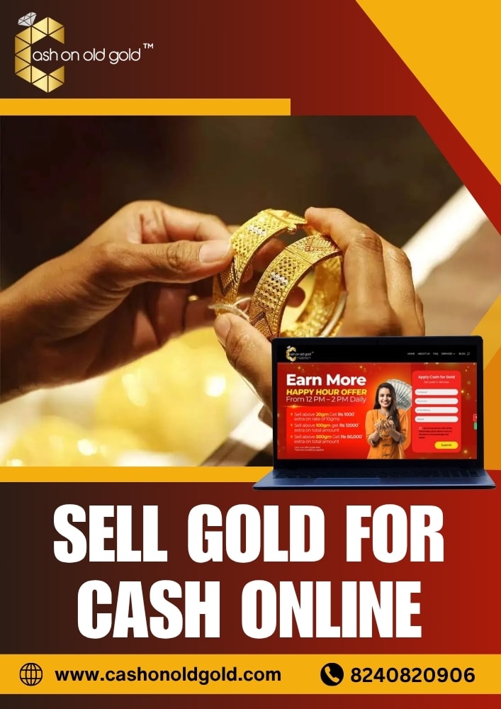 Sell Gold for Cash Online in Kolkata - Cash On Old Gold   - Kolkata