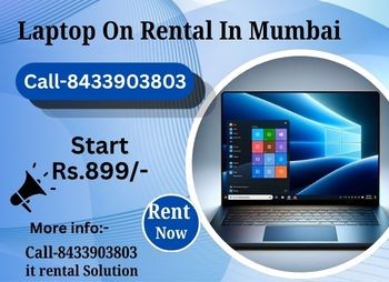 Laptop on Rent in Mumbai Starting @ Rs.899/-