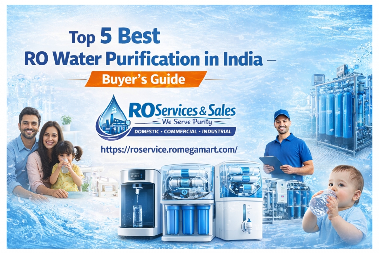 Top 5 Best RO Water Purification in India – Buyer’s Guide - Gurgaon