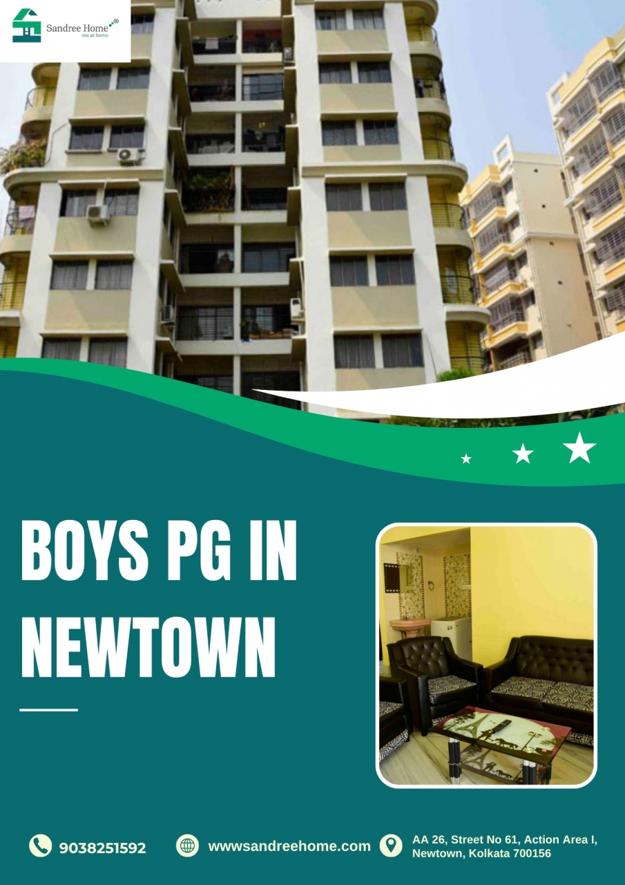 Boys PG in Newtown - Sandree Home - Kolkata