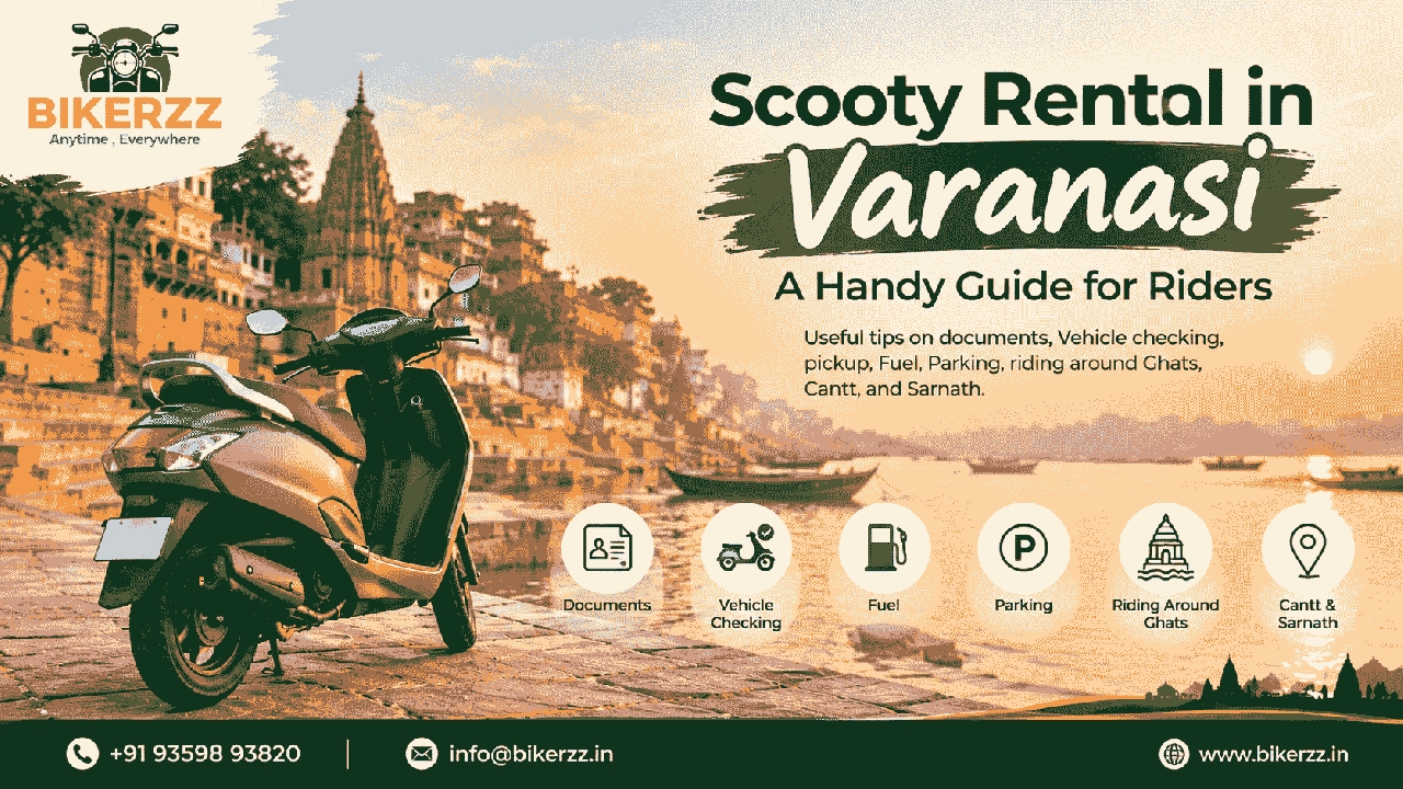 Scooty Rental in Varanasi: A Handy Guide for Riders  - Varanasi