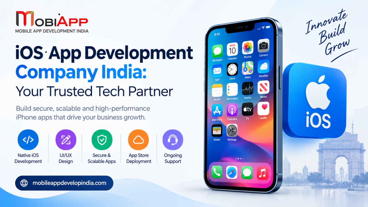 Professional iOS App Development Company India - Noida
