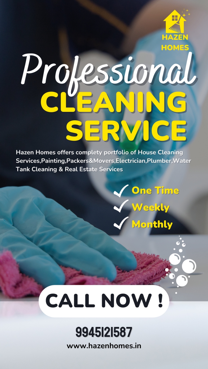 Home Cleaning Services for Commercial - Bangalore