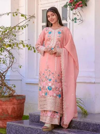 Stylish Peach Suits for Women
