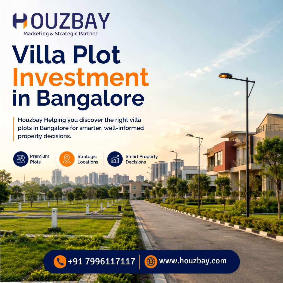 Villa Plot Investment in Bangalore | Houzbay Real Estate Consulting - Bangalore