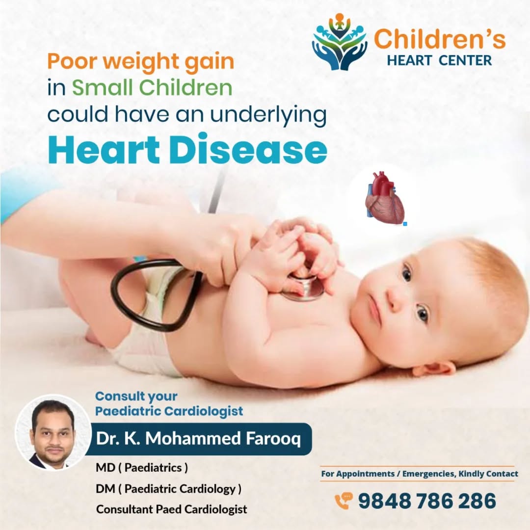 Best Hospital for Child Heart Surgery in Kurnool | Experienced Pediatric Heart Surgeons | Dr K Mohammed Farooq - Hyderabad