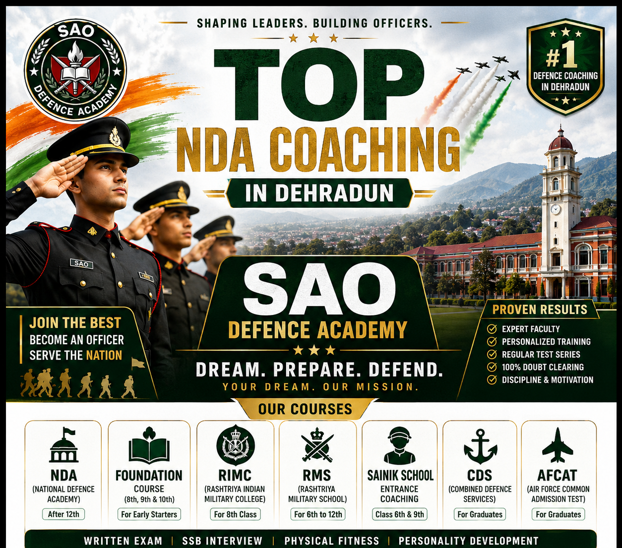 Best SSB Coaching in Dehradun  - Dehradun