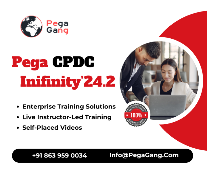 Join Pega CPDC Infinity’24.2 Instructor-Led Course Today – PegaGang - Ahmedabad
