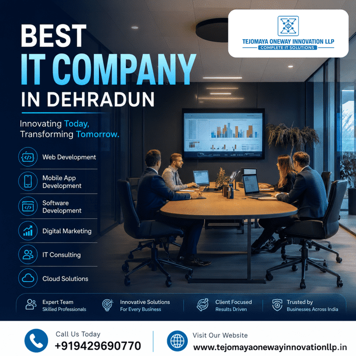 Best IT Company in Dehradun Driving Smart Business Growth - Dehradun