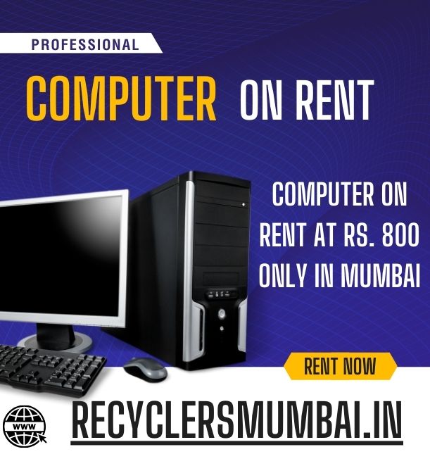 Laptop on rent at Rs. 800 only in mumbai  - Mumbai