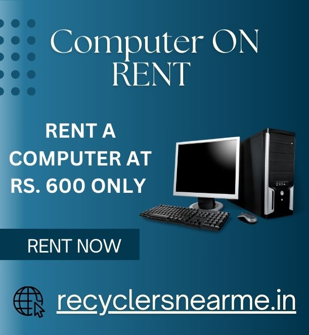 Computer on rent at Rs. 600 only in mumbai - Mumbai