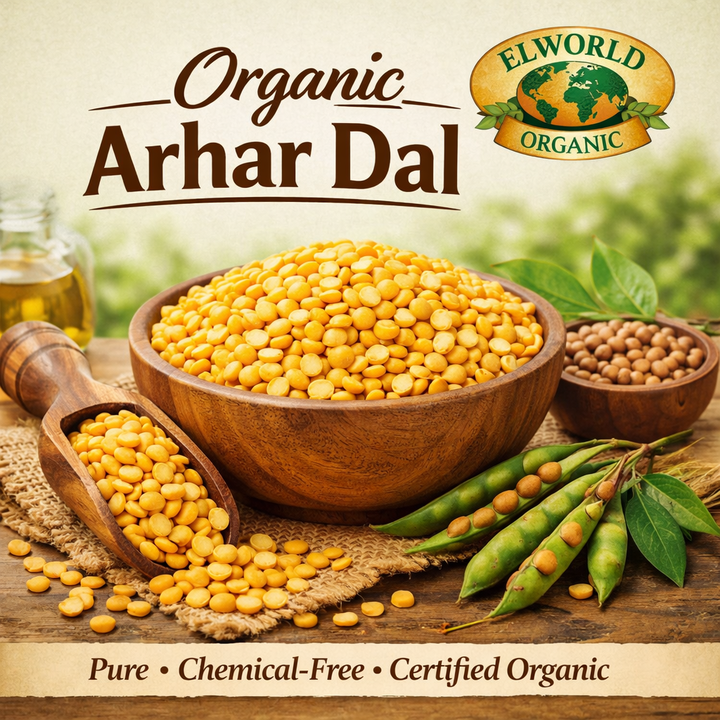 organic arhar dal | elworldorganic - Delhi