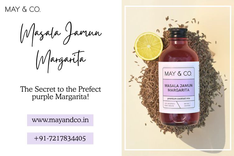 May & Co. Masala Jamun Margarita: The Secret to the Prefect purple Margarita - Delhi