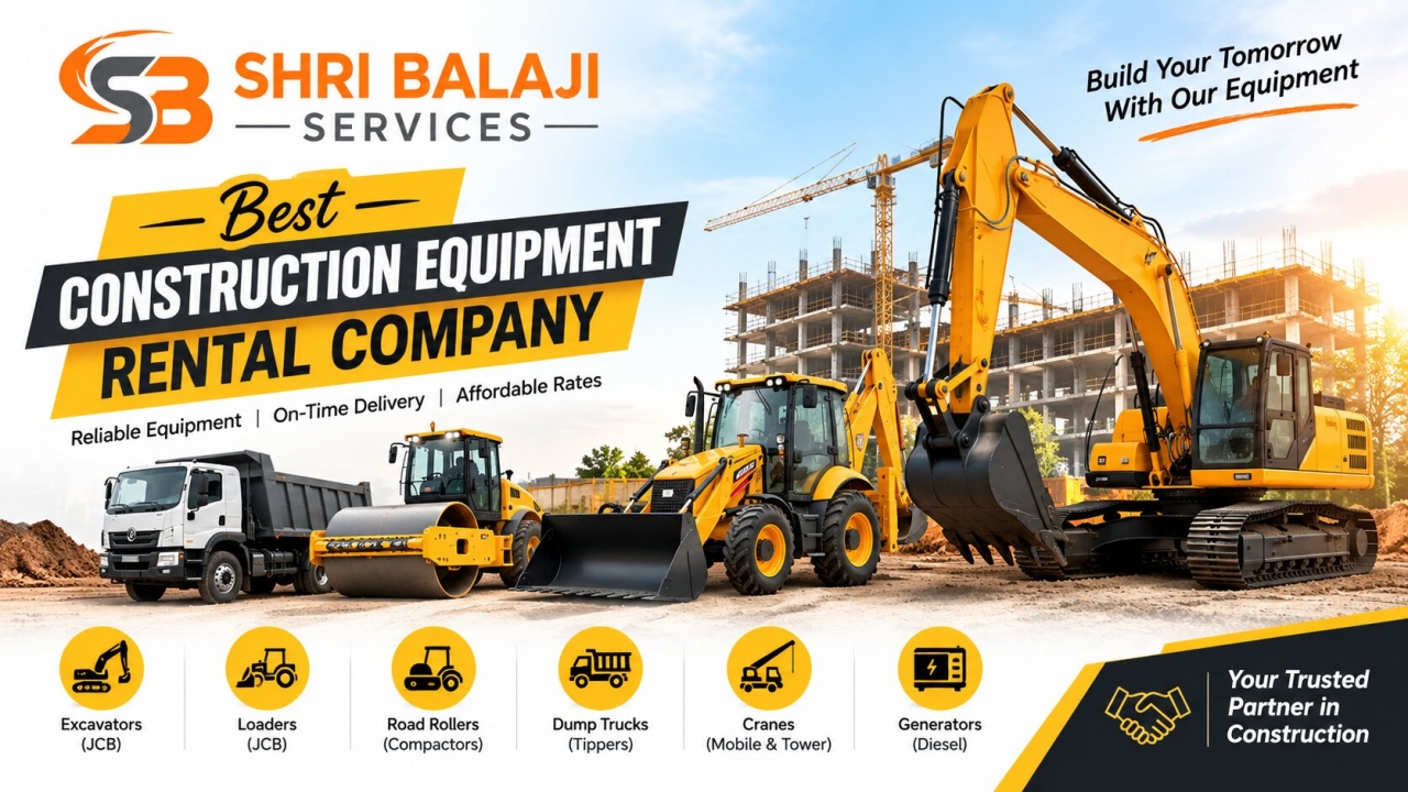 Reliable Construction Equipment Rental Services - Delhi