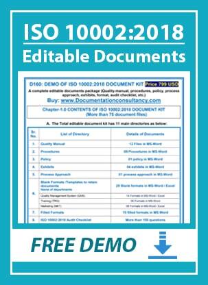 Ready to use ISO 10002 Documents Toolkit  - Ahmedabad