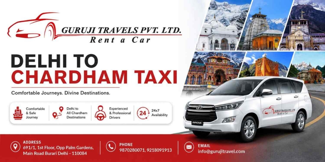 Affordable Delhi to Chardham Taxi Booking Service - Delhi