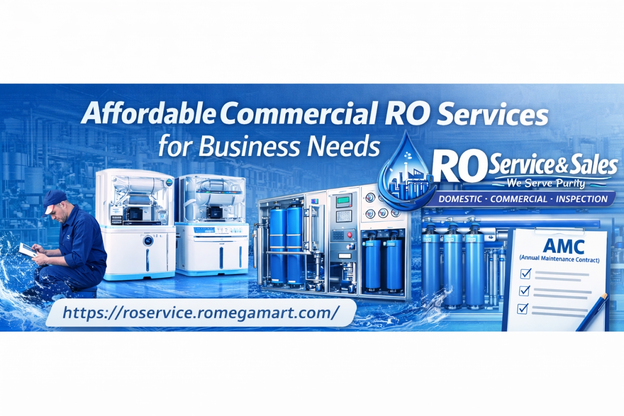 Affordable Commercial RO Services for Business Needs  - Gurgaon